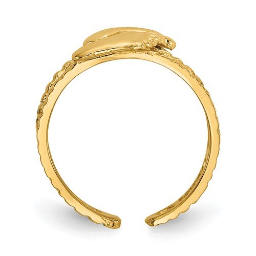 14KT Yellow Gold Barefoot Toe Ring