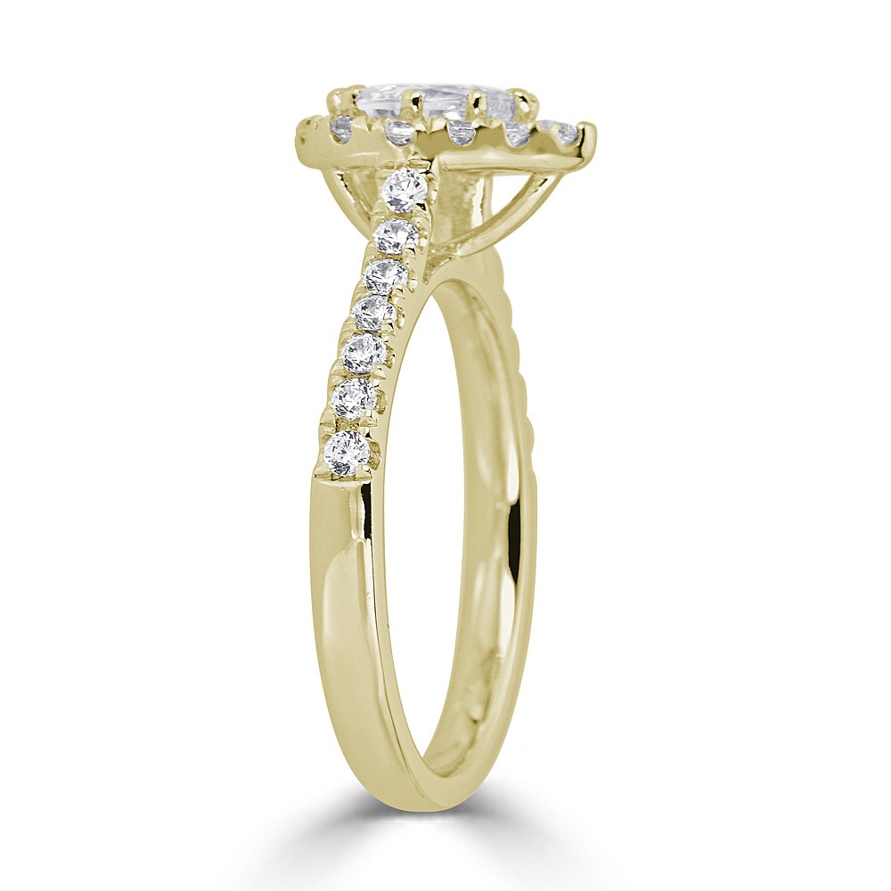 JULEVE 14KT GOLD 1.00 CTW DIAMOND PEAR HALO CATHEDRAL RING 4 / White,4 / Rose,4 / Yellow,4.5 / White,4.5 / Rose,4.5 / Yellow,5 / White,5 / Rose,5 / Yellow,5.5 / White,5.5 / Rose,5.5 / Yellow,6 / White,6 / Rose,6 / Yellow,6.5 / White,6.5 / Rose,6.5 / Yellow,7 / White,7 / Rose,7 / Yellow,7.5 / White,7.5 / Rose,7.5 / Yellow,8 / White,8 / Rose,8 / Yellow,8.5 / White,8.5 / Rose,8.5 / Yellow,9 / White,9 / Rose,9 / Yellow
