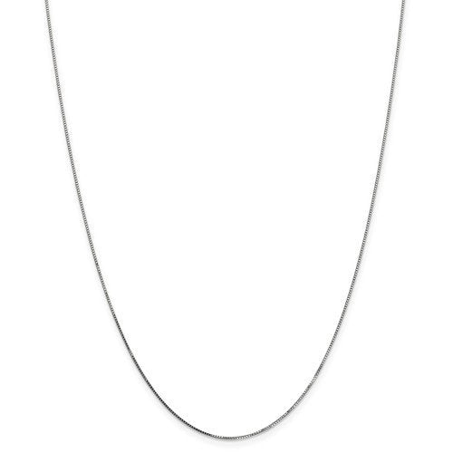14KT GOLD 0.7MM BOX CHAIN NECKLACE - 4 LENGTHS & 2 COLORS 16 Inch / Spring Ring / White,16 Inch / Lobster / White,18 Inch / Spring Ring / White,18 Inch / Lobster / White,20 Inch / Spring Ring / White,20 Inch / Lobster / White,24 Inch / Spring Ring / White,24 Inch / Lobster / White