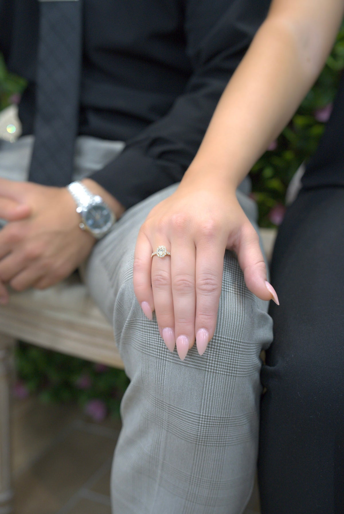 14kt  Yellow Gold 1.03 CTW Oval Halo Engagement Ring 5,5.5,6,6.5,7,7.5,8