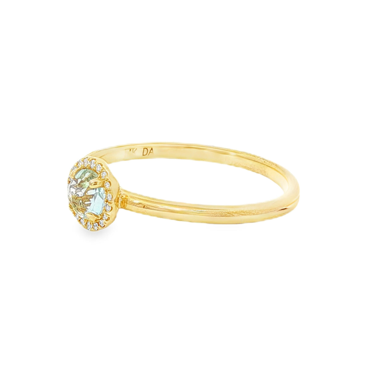 14kt Gold Aquamarine and Diamond Halo Ring Yellow / 4,Yellow / 4.5,Yellow / 5,Yellow / 5.5,Yellow / 6,Yellow / 6.5,Yellow / 7,Yellow / 7.5,Yellow / 8,Yellow / 8.5,Yellow / 9,White / 4,White / 4.5,White / 5,White / 5.5,White / 6,White / 6.5,White / 7,White / 7.5,White / 8,White / 8.5,White / 9