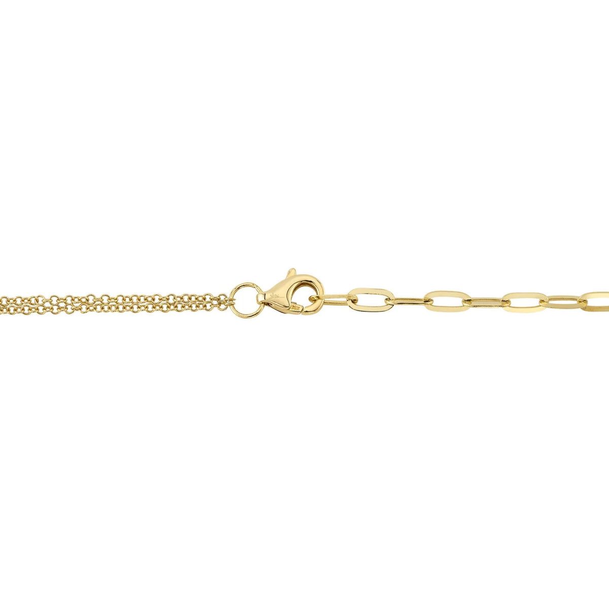 14kt Yellow Gold Heart Shaped Mother of Pearl .13 ctw Diamond Halo Necklace
