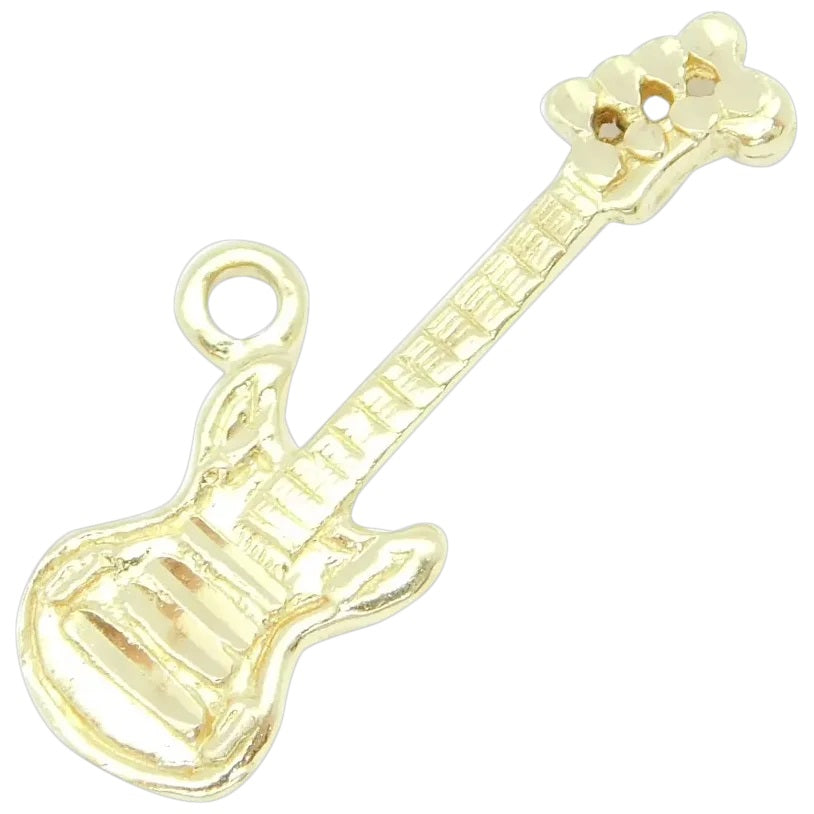 14kt Yellow Gold Electric Guitar Charm