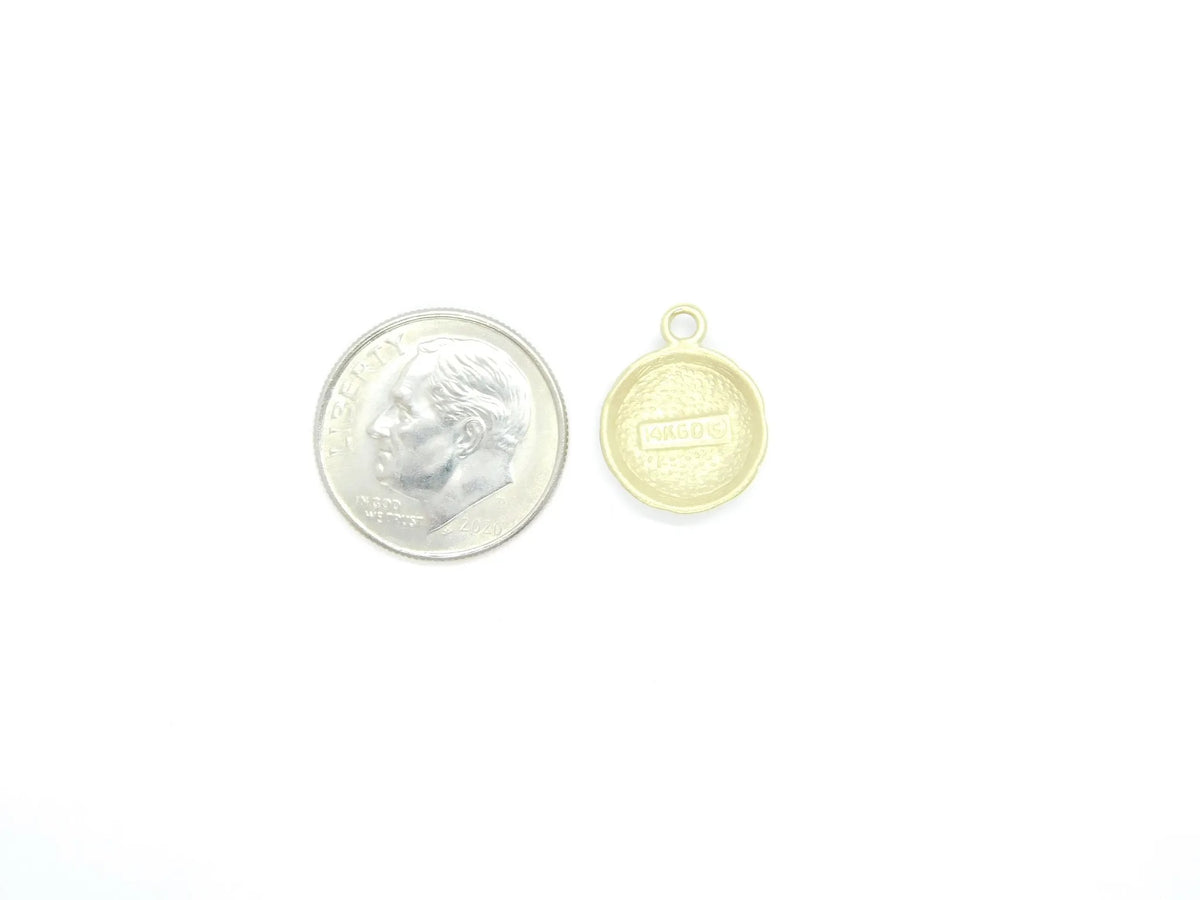 14kt Yellow Gold Soccer Ball Charm