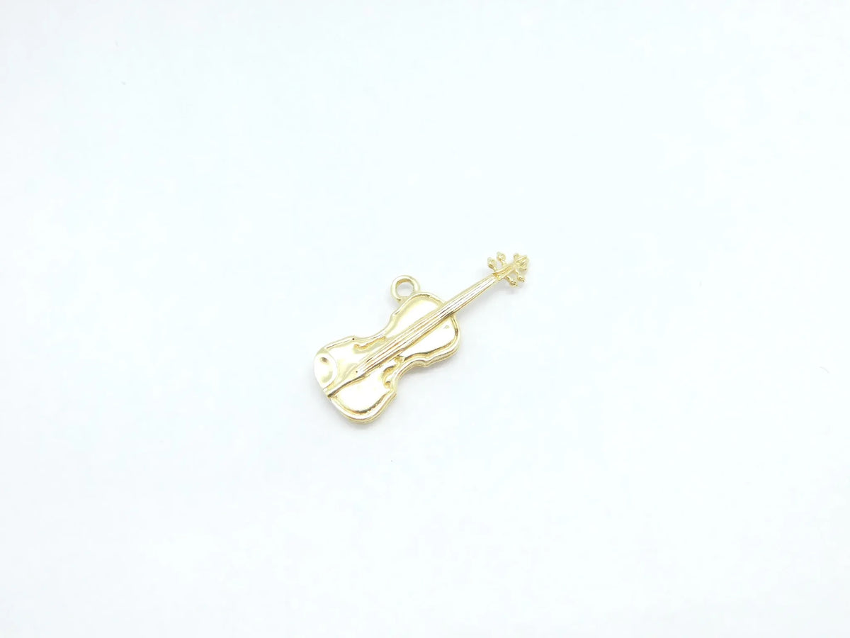 14kt Yellow Gold Violin Charm