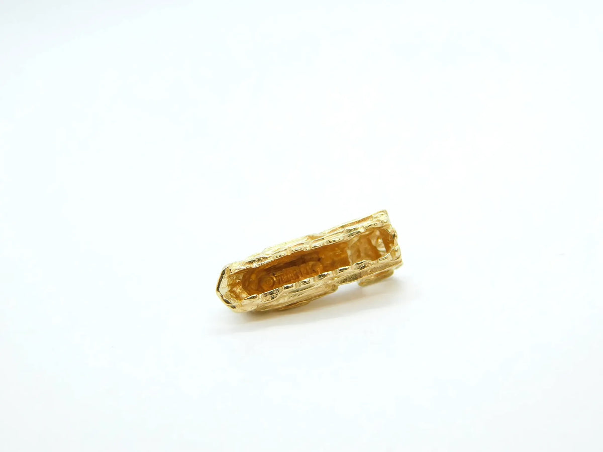 14kt Yellow Gold Train Locomotive Charm
