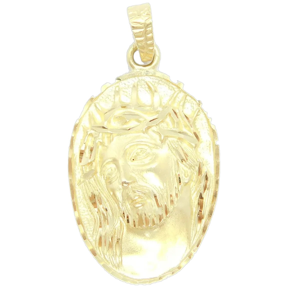 14kt Yellow Gold Religious Jesus Christ Pendant