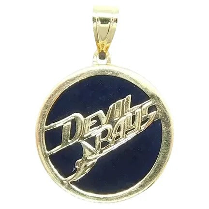 14kt Yellow Gold Tampa Bay Devil Rays Pendant