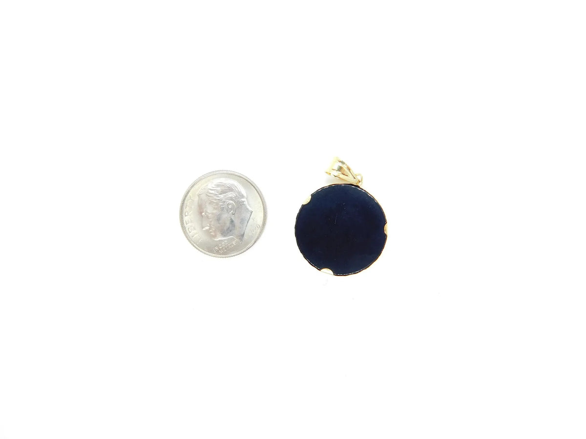 14kt Yellow Gold Tampa Bay Devil Rays Pendant