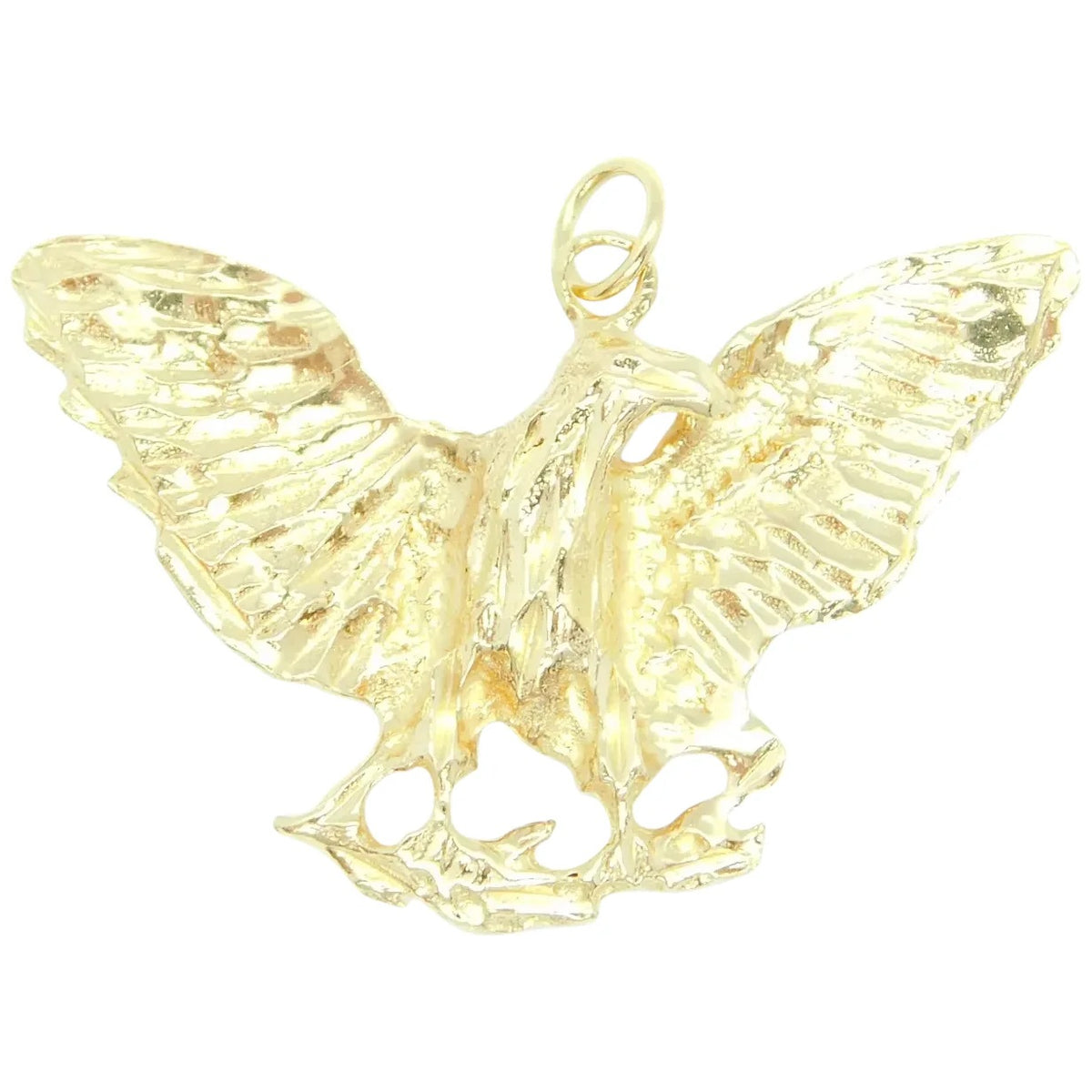 14kt Yellow Gold Eagle Pendant