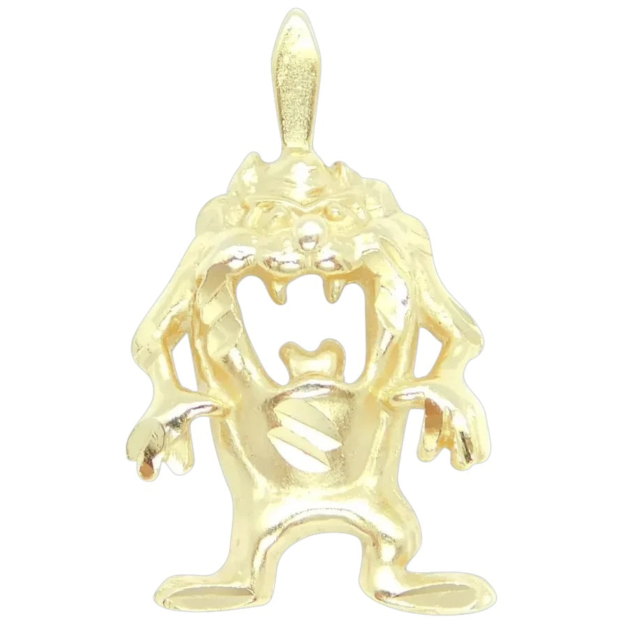 14kt Yellow Gold Tasmanian Devil Charm