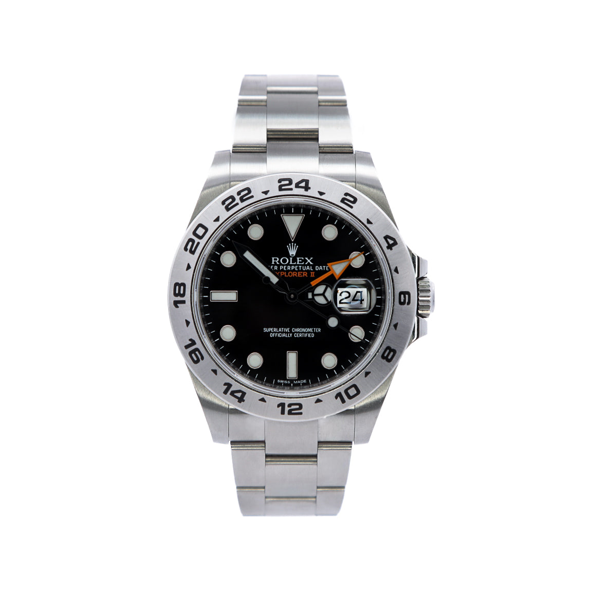 Rolex Explorer II 40mm Stainless Steel Black Dial 2018,2012