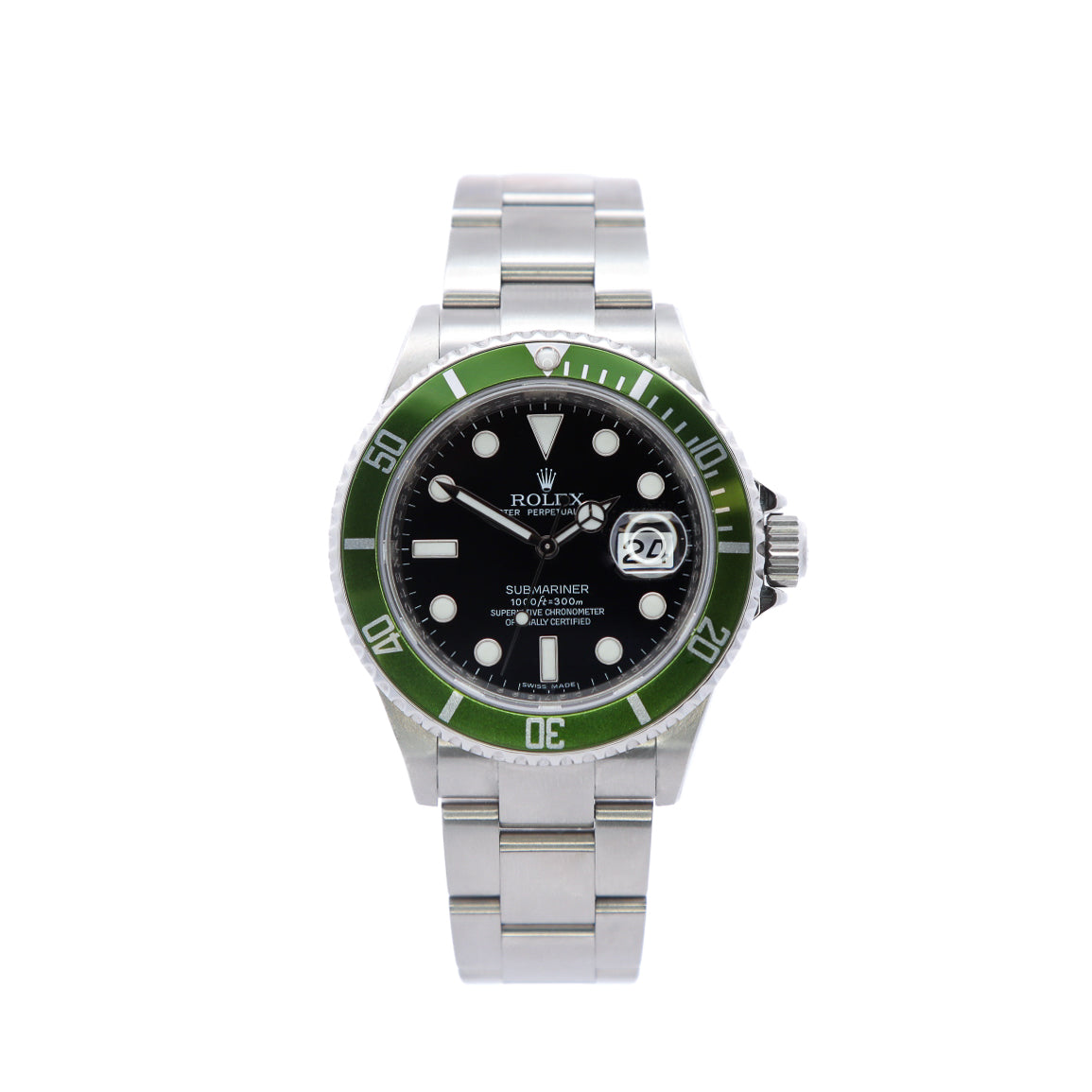 Rolex Submariner 40mm Stainless Steel "Kermit" 2009