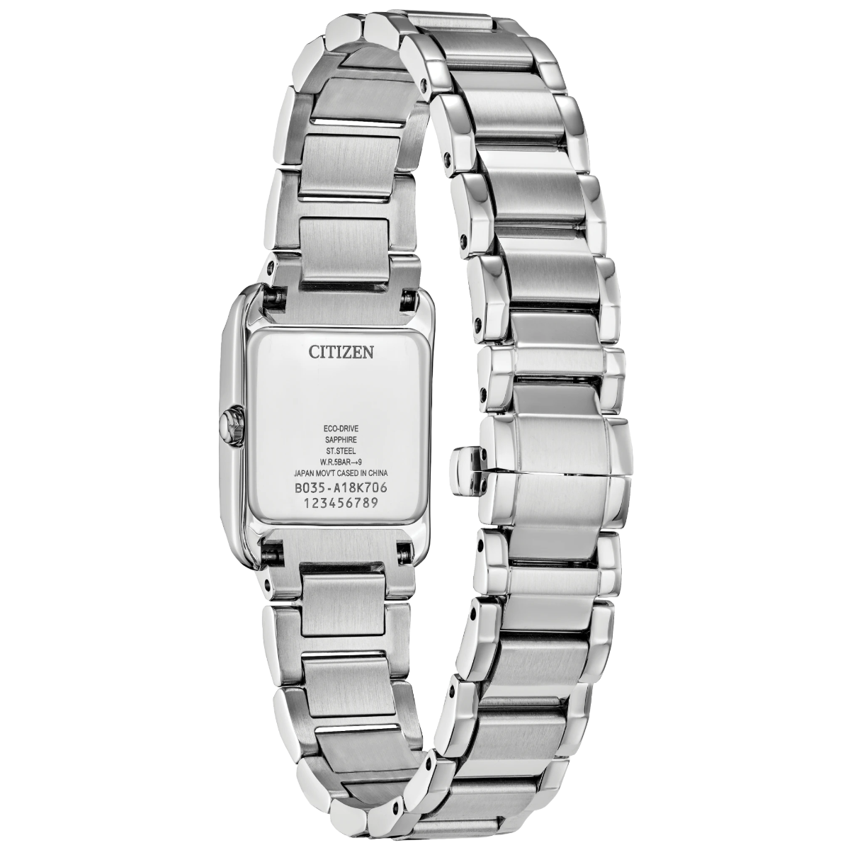 Citizen Ladies Eco-Drive Mother-of-Pearl Tank Watch