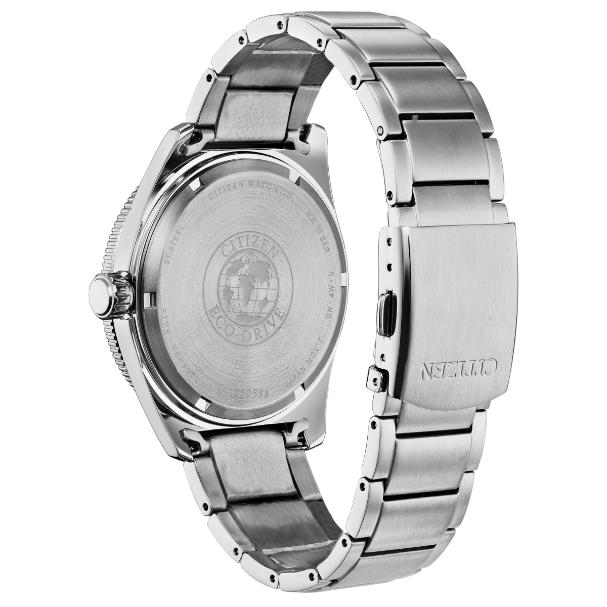 Citizen Eco-Drive Stainless Steel Green Dial Watch