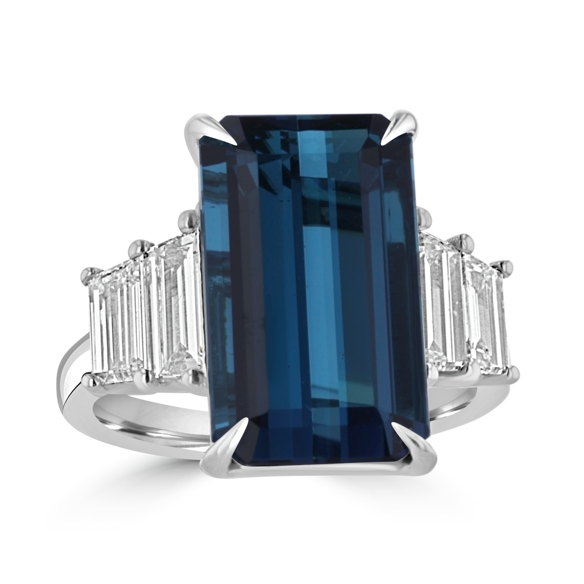 8.08 carat online emerald cut diamond