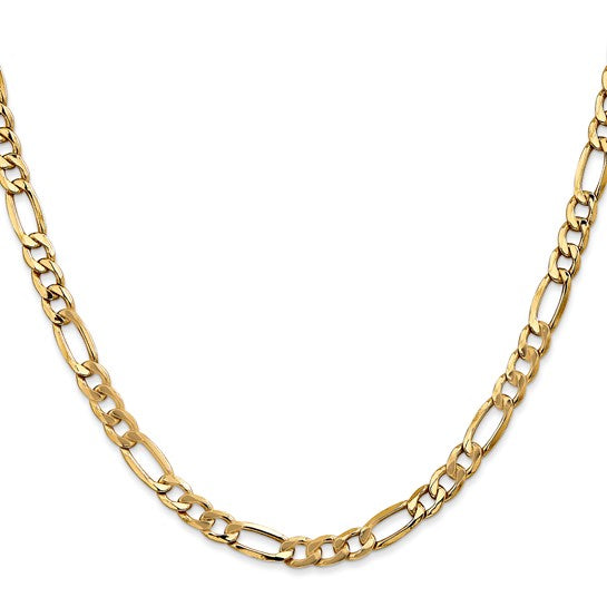 14kt gold outlet figaro necklace