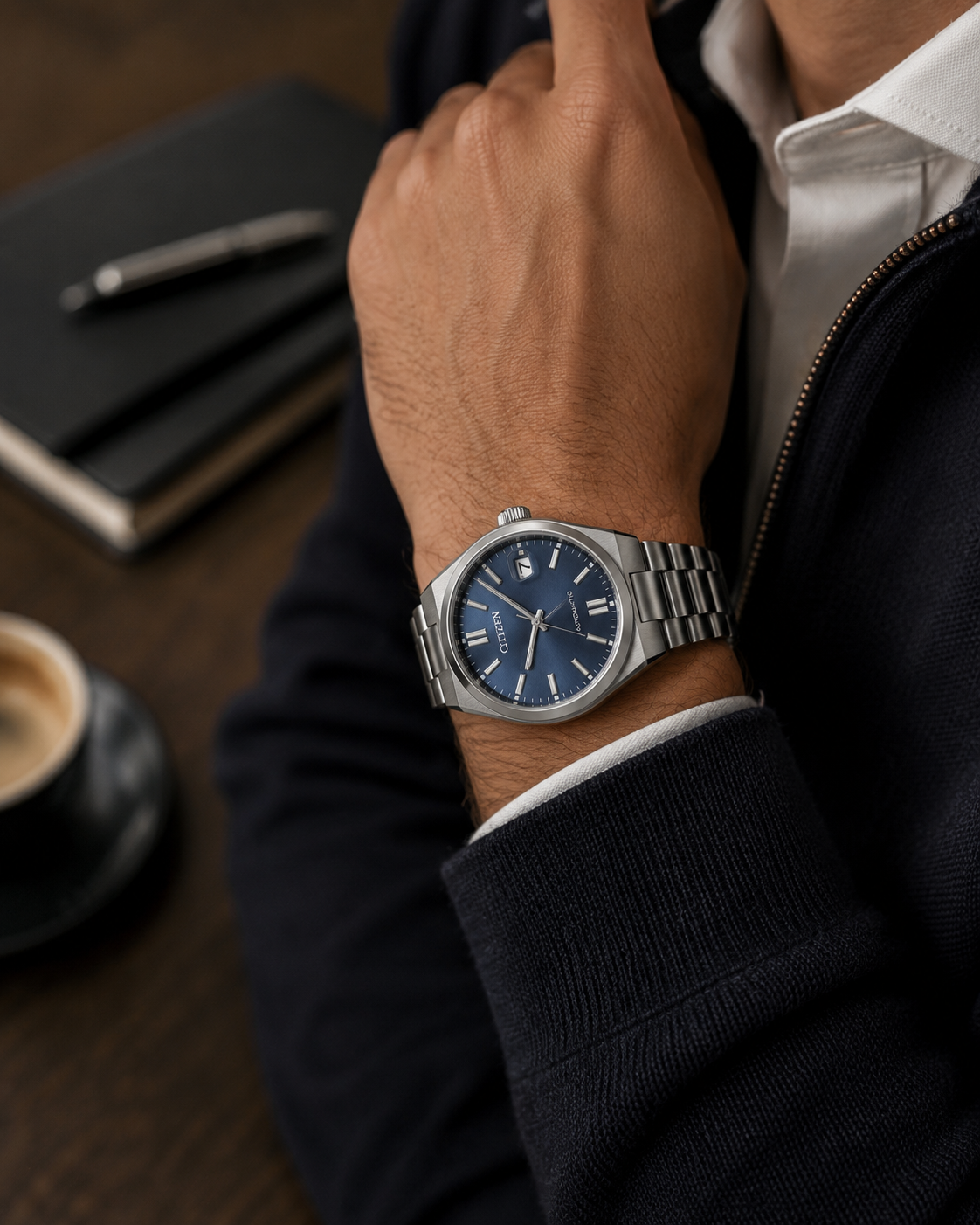 Men's Citizen Tsuyosa Automatic Blue Dial Watch