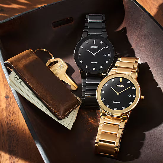 Men's Citizen Axiom Watch with Diamonds