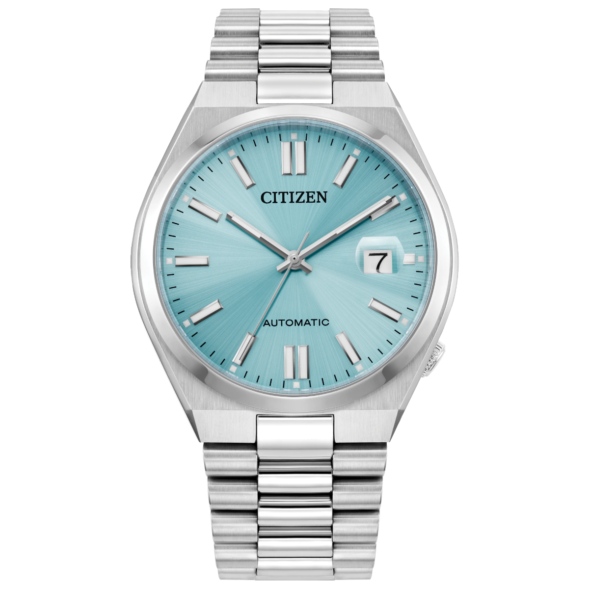 Men's Citizen Tsuyosa Automatic Aqua Dial Watch