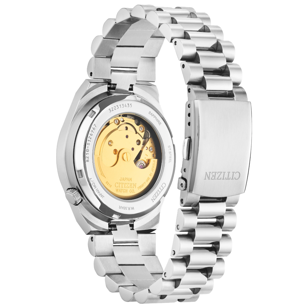Men's Citizen Tsuyosa Automatic Aqua Dial Watch