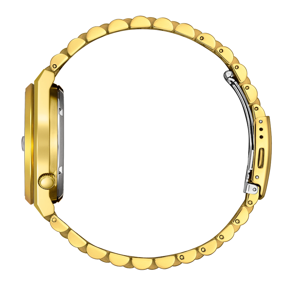 Men's Citizen Tsuyosa Green Dial Gold-Tone Watch