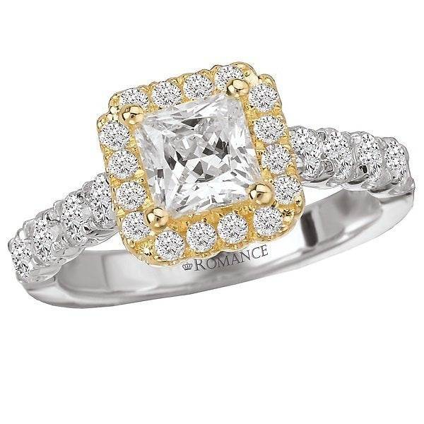 18KT Gold 8/10 CTW Diamond Square Halo Setting for 1 CT Princess 4 / White and Yellow,4.5 / White and Yellow,5 / White and Yellow,5.5 / White and Yellow,6 / White and Yellow,6.5 / White and Yellow,7 / White and Yellow,7.5 / White and Yellow,8 / White and Yellow,8.5 / White and Yellow,9 / White and Yellow