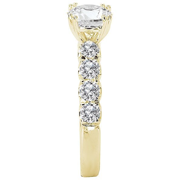 18KT Gold 3/4 CTW Diamond 8 Stone Setting for 1 CT Round 4 / White,4 / Yellow,4 / Rose,4.5 / White,4.5 / Yellow,4.5 / Rose,5 / White,5 / Yellow,5 / Rose,5.5 / White,5.5 / Yellow,5.5 / Rose,6 / White,6 / Yellow,6 / Rose,6.5 / White,6.5 / Yellow,6.5 / Rose,7 / White,7 / Yellow,7 / Rose,7.5 / White,7.5 / Yellow,7.5 / Rose,8 / White,8 / Yellow,8 / Rose,8.5 / White,8.5 / Yellow,8.5 / Rose,9 / White,9 / Yellow,9 / Rose
