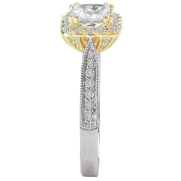 18KT Gold 1/2 CTW Diamond Square Halo Setting for 1 CT Princess 4 / White,4 / White and Yellow,4.5 / White,4.5 / White and Yellow,5 / White,5 / White and Yellow,5.5 / White,5.5 / White and Yellow,6 / White,6 / White and Yellow,6.5 / White,6.5 / White and Yellow,7 / White,7 / White and Yellow,7.5 / White,7.5 / White and Yellow,8 / White,8 / White and Yellow,8.5 / White,8.5 / White and Yellow,9 / White,9 / White and Yellow