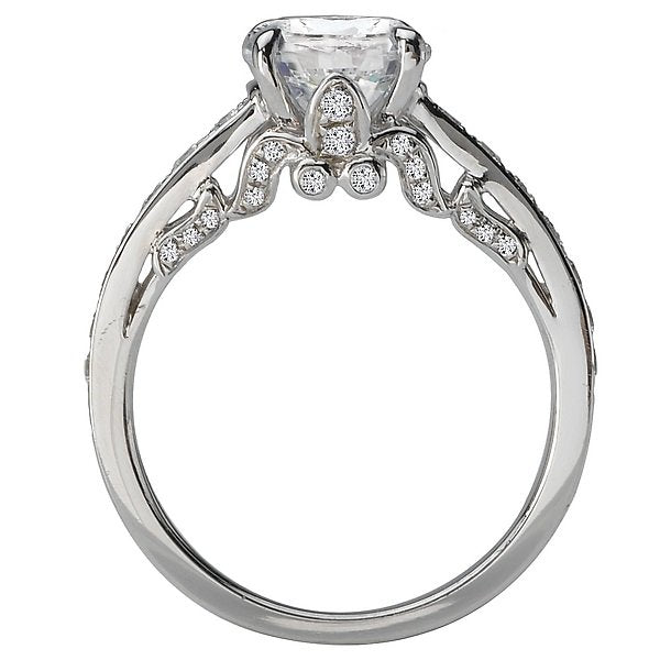 18KT White Gold 1.87 CTW Diamond Accent Vintage Ring I1 / 4,I1 / 4.5,I1 / 5,I1 / 5.5,I1 / 6,I1 / 6.5,I1 / 7,I1 / 7.5,I1 / 8,I1 / 8.5,I1 / 9,SI / 4,SI / 4.5,SI / 5,SI / 5.5,SI / 6,SI / 6.5,SI / 7,SI / 7.5,SI / 8,SI / 8.5,SI / 9