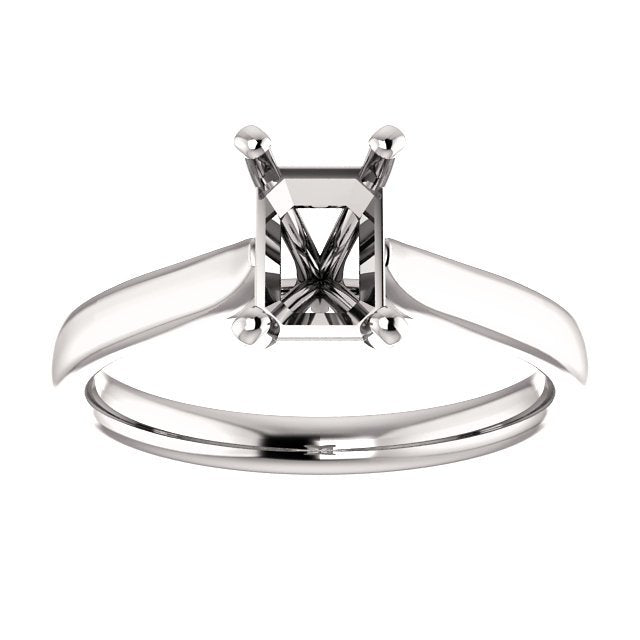 14KT White Gold Solitaire Cathedral Setting For Any Size/Shape .25 CT / Marquise,.25 CT / Round,.25 CT / Princess Cut/Square,.25 CT / Cushion,.25 CT / Emerald/Radiant,.25 CT / Oval,.25 CT / Pear,.25 CT / Asscher,.25 CT / Heart,.50 CT / Marquise,.50 CT / Round,.50 CT / Princess Cut/Square,.50 CT / Cushion,.50 CT / Emerald/Radiant,.50 CT / Oval,.50 CT / Pear,.50 CT / Asscher,.50 CT / Heart,.75 CT / Marquise,.75 CT / Round,.75 CT / Princess Cut/Square,.75 CT / Cushion,.75 CT / Emerald/Radiant,.75 CT / Oval,.75