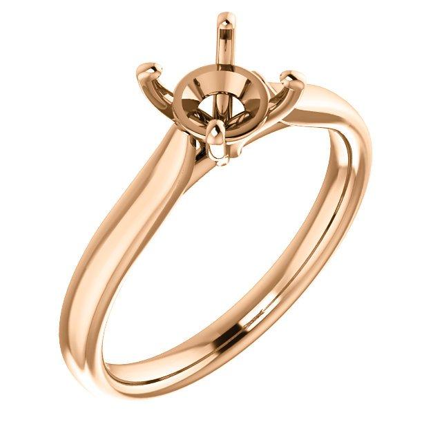 14KT Rose Gold Solitaire Cathedral Setting For Any Size/Shape .25 CT / Marquise,.25 CT / Round,.25 CT / Princess Cut/Square,.25 CT / Cushion,.25 CT / Emerald/Radiant,.25 CT / Oval,.25 CT / Pear,.25 CT / Asscher,.25 CT / Heart,.50 CT / Marquise,.50 CT / Round,.50 CT / Princess Cut/Square,.50 CT / Cushion,.50 CT / Emerald/Radiant,.50 CT / Oval,.50 CT / Pear,.50 CT / Asscher,.50 CT / Heart,.75 CT / Marquise,.75 CT / Round,.75 CT / Princess Cut/Square,.75 CT / Cushion,.75 CT / Emerald/Radiant,.75 CT / Oval,.75 