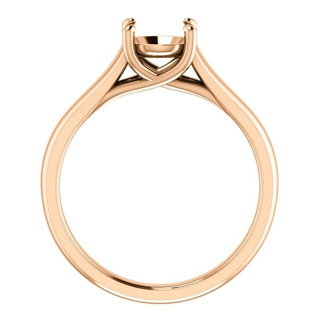 14KT Rose Gold Petite Trellis Setting For Round, Oval, Asscher, Cushion, Emerald, Square .25 CT / Round,.25 CT / Oval,.25 CT / Cushion,.25 CT / Princess Cut/Square,.25 CT / Asscher,.25 CT / Emerald/Radiant,.33 CT / Round,.33 CT / Oval,.33 CT / Cushion,.33 CT / Princess Cut/Square,.33 CT / Asscher,.33 CT / Emerald/Radiant,.50 CT / Round,.50 CT / Oval,.50 CT / Cushion,.50 CT / Princess Cut/Square,.50 CT / Asscher,.50 CT / Emerald/Radiant,.75 CT / Round,.75 CT / Oval,.75 CT / Cushion,.75 CT / Princess Cut/Squa