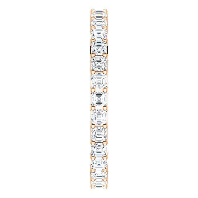 14KT GOLD 1 1/2 CTW ASSCHER DIAMOND SHARED PRONG ETERNITY BAND 4 (1.25 CTW) / White,4 (1.25 CTW) / Rose,4 (1.25 CTW) / Yellow,4.5 (1.30 CTW) / White,4.5 (1.30 CTW) / Rose,4.5 (1.30 CTW) / Yellow,5 (1.35 CTW) / White,5 (1.35 CTW) / Rose,5 (1.35 CTW) / Yellow,5.5 (1.35 CTW) / White,5.5 (1.35 CTW) / Rose,5.5 (1.35 CTW) / Yellow,6 (1.40 CTW) / White,6 (1.40 CTW) / Rose,6 (1.40 CTW) / Yellow,6.5 (1.40 CTW) / White,6.5 (1.40 CTW) / Rose,6.5 (1.40 CTW) / Yellow,7 (1.45 CTW) / White,7 (1.45 CTW) / Rose,7 (1.45 CTW)