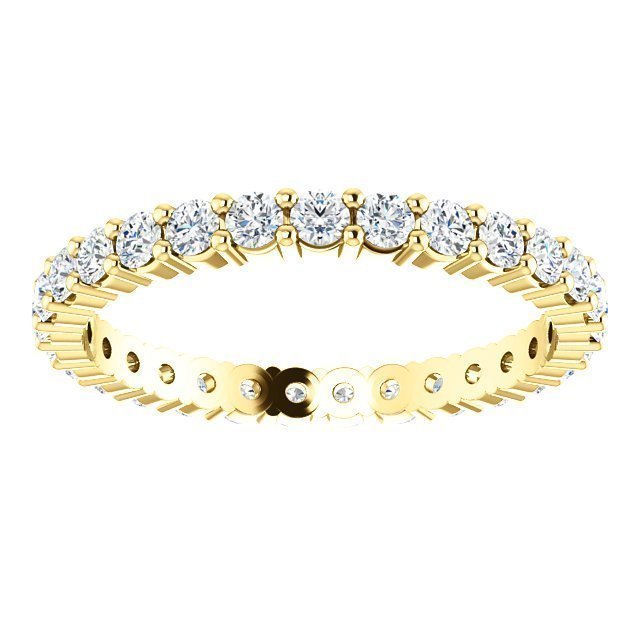 14KT Gold 7/8 CTW Diamond Shared Prong Eternity Band 4 (.75 CTW) / White,4 (.75 CTW) / Yellow,4 (.75 CTW) / Rose,4.5 (.78 CTW) / White,4.5 (.78 CTW) / Yellow,4.5 (.78 CTW) / Rose,5 (.78 CTW) / White,5 (.78 CTW) / Yellow,5 (.78 CTW) / Rose,5.5 (.81 CTW) / White,5.5 (.81 CTW) / Yellow,5.5 (.81 CTW) / Rose,6 (.81 CTW) / White,6 (.81 CTW) / Yellow,6 (.81 CTW) / Rose,6.5 (.84 CTW) / White,6.5 (.84 CTW) / Yellow,6.5 (.84 CTW) / Rose,7 (.87 CTW) / White,7 (.87 CTW) / Yellow,7 (.87 CTW) / Rose,7.5 (.87 CTW) / White
