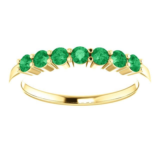 14KT GOLD 0.42 CTW EMERALD SHARED PRONG 7 STONE RING 4 / White,4 / Yellow,4 / Rose,4.5 / White,4.5 / Yellow,4.5 / Rose,5 / White,5 / Yellow,5 / Rose,5.5 / White,5.5 / Yellow,5.5 / Rose,6 / White,6 / Yellow,6 / Rose,6.5 / White,6.5 / Yellow,6.5 / Rose,7 / White,7 / Yellow,7 / Rose,7.5 / White,7.5 / Yellow,7.5 / Rose,8 / White,8 / Yellow,8 / Rose,8.5 / White,8.5 / Yellow,8.5 / Rose,9 / White,9 / Yellow,9 / Rose