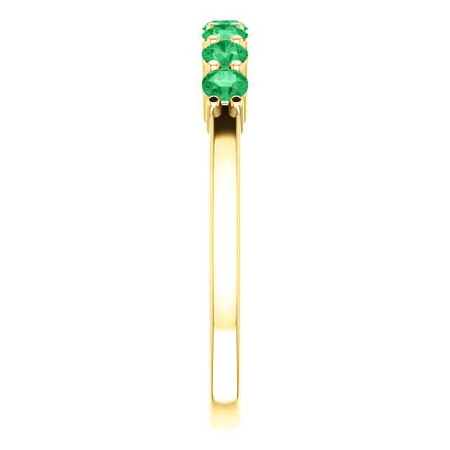 14KT GOLD 0.42 CTW EMERALD SHARED PRONG 7 STONE RING 4 / White,4 / Yellow,4 / Rose,4.5 / White,4.5 / Yellow,4.5 / Rose,5 / White,5 / Yellow,5 / Rose,5.5 / White,5.5 / Yellow,5.5 / Rose,6 / White,6 / Yellow,6 / Rose,6.5 / White,6.5 / Yellow,6.5 / Rose,7 / White,7 / Yellow,7 / Rose,7.5 / White,7.5 / Yellow,7.5 / Rose,8 / White,8 / Yellow,8 / Rose,8.5 / White,8.5 / Yellow,8.5 / Rose,9 / White,9 / Yellow,9 / Rose