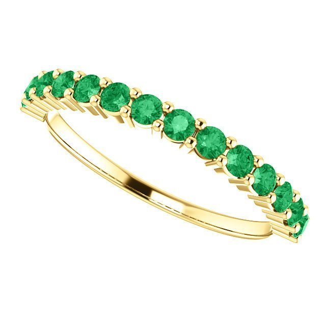 14KT Gold 0.56 CTW Round Emerald Shared Prong Ring 4 / White,4 / Yellow,4 / Rose,4.5 / White,4.5 / Yellow,4.5 / Rose,5 / White,5 / Yellow,5 / Rose,5.5 / White,5.5 / Yellow,5.5 / Rose,6 / White,6 / Yellow,6 / Rose,6.5 / White,6.5 / Yellow,6.5 / Rose,7 / White,7 / Yellow,7 / Rose,7.5 / White,7.5 / Yellow,7.5 / Rose,8 / White,8 / Yellow,8 / Rose,8.5 / White,8.5 / Yellow,8.5 / Rose,9 / White,9 / Yellow,9 / Rose