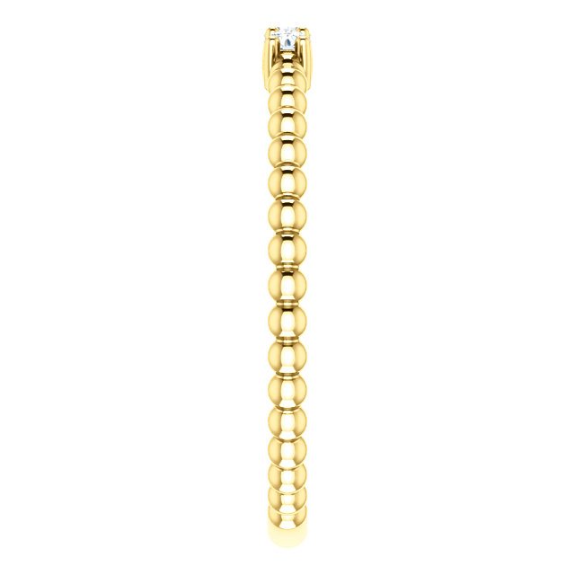 14KT Gold 1/10 CTW Diamond 3 Stone Beaded Stackable Ring 4 / Rose,4 / White,4 / Yellow,4.5 / Rose,4.5 / White,4.5 / Yellow,5 / Rose,5 / White,5 / Yellow,5.5 / Rose,5.5 / White,5.5 / Yellow,6 / Rose,6 / White,6 / Yellow,6.5 / Rose,6.5 / White,6.5 / Yellow,7 / Rose,7 / White,7 / Yellow,7.5 / Rose,7.5 / White,7.5 / Yellow,8 / Rose,8 / White,8 / Yellow,8.5 / Rose,8.5 / White,8.5 / Yellow,9 / Rose,9 / White,9 / Yellow