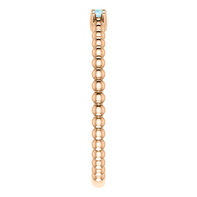 14KT GOLD 0.12 CTW AQUAMARINE 3 STONE BEADED STACKABLE RING 4 / Rose,4 / White,4 / Yellow,4.5 / Rose,4.5 / White,4.5 / Yellow,5 / Rose,5 / White,5 / Yellow,5.5 / Rose,5.5 / White,5.5 / Yellow,6 / Rose,6 / White,6 / Yellow,6.5 / Rose,6.5 / White,6.5 / Yellow,7 / Rose,7 / White,7 / Yellow,7.5 / Rose,7.5 / White,7.5 / Yellow,8 / Rose,8 / White,8 / Yellow,8.5 / Rose,8.5 / White,8.5 / Yellow,9 / Rose,9 / White,9 / Yellow