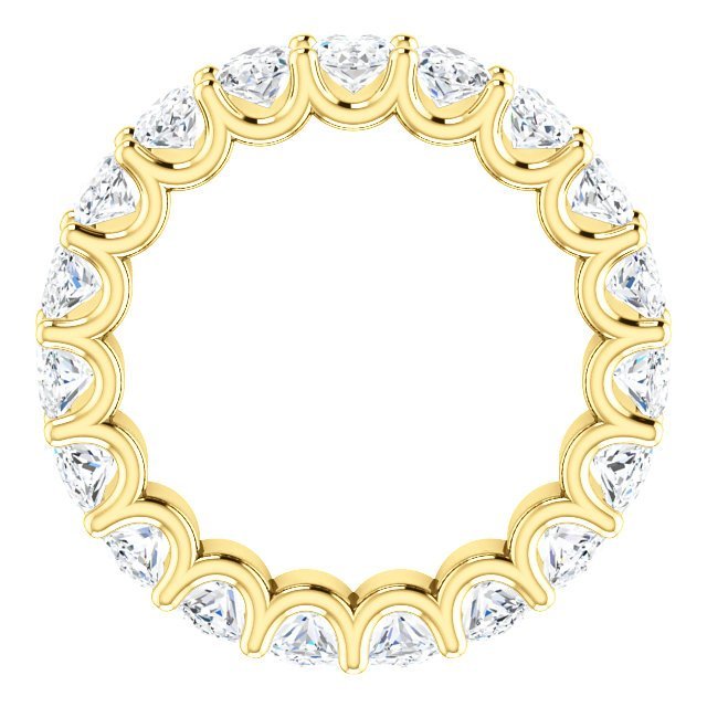 14KT GOLD 5 CTW OVAL DIAMOND SHARED U-PRONG ETERNITY BAND 4 (4.75 CTW) / White,4 (4.75 CTW) / Yellow,4 (4.75 CTW) / Rose,4.5 (4.75 CTW) / White,4.5 (4.75 CTW) / Yellow,4.5 (4.75 CTW) / Rose,5 (5 CTW) / White,5 (5 CTW) / Yellow,5 (5 CTW) / Rose,5.5 (5 CTW) / White,5.5 (5 CTW) / Yellow,5.5 (5 CTW) / Rose,6 (5.25 CTW) / White,6 (5.25 CTW) / Yellow,6 (5.25 CTW) / Rose,6.5 (5.25 CTW) / White,6.5 (5.25 CTW) / Yellow,6.5 (5.25 CTW) / Rose,7 (5.25 CTW) / White,7 (5.25 CTW) / Yellow,7 (5.25 CTW) / Rose,7.5 (5.50 CTW