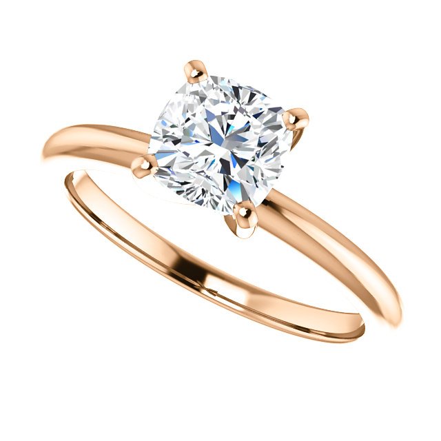 14KT GOLD 1.00 CT CUSHION DIAMOND SOLITAIRE RIN I1 / 4 / Rose,I1 / 4.5 / Rose,I1 / 5 / Rose,I1 / 5.5 / Rose,I1 / 6 / Rose,I1 / 6.5 / Rose,I1 / 7 / Rose,I1 / 7.5 / Rose,I1 / 8 / Rose,I1 / 8.5 / Rose,I1 / 9 / Rose,SI / 4 / Rose,SI / 4.5 / Rose,SI / 5 / Rose,SI / 5.5 / Rose,SI / 6 / Rose,SI / 6.5 / Rose,SI / 7 / Rose,SI / 7.5 / Rose,SI / 8 / Rose,SI / 8.5 / Rose,SI / 9 / Rose,VS / 4 / Rose,VS / 4.5 / Rose,VS / 5 / Rose,VS / 5.5 / Rose,VS / 6 / Rose,VS / 6.5 / Rose,VS / 7 / Rose,VS / 7.5 / Rose,VS / 8 / Rose,VS