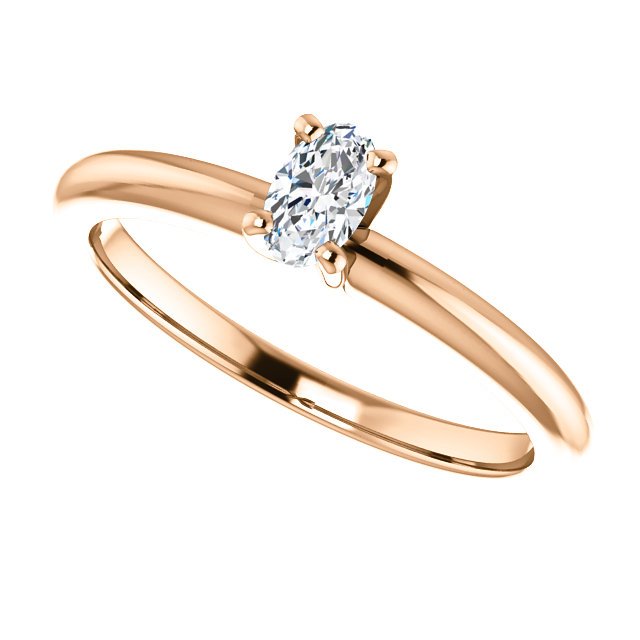 14KT GOLD 1/4 CT OVAL DIAMOND SOLITAIRE RING $659.00 I1 / 4 / Rose,I1 / 4.5 / Rose,I1 / 5 / Rose,I1 / 5.5 / Rose,I1 / 6 / Rose,I1 / 6.5 / Rose,I1 / 7 / Rose,I1 / 7.5 / Rose,I1 / 8 / Rose,I1 / 8.5 / Rose,I1 / 9 / Rose,SI / 4 / Rose,SI / 4.5 / Rose,SI / 5 / Rose,SI / 5.5 / Rose,SI / 6 / Rose,SI / 6.5 / Rose,SI / 7 / Rose,SI / 7.5 / Rose,SI / 8 / Rose,SI / 8.5 / Rose,SI / 9 / Rose,VS / 4 / Rose,VS / 4.5 / Rose,VS / 5 / Rose,VS / 5.5 / Rose,VS / 6 / Rose,VS / 6.5 / Rose,VS / 7 / Rose,VS / 7.5 / Rose,VS / 8 / Ro