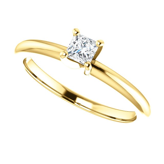 14KT GOLD 1/4 CT PRINCESS CUT DIAMOND SOLITAIRE RING I1 / 4 / Yellow,I1 / 4.5 / Yellow,I1 / 5 / Yellow,I1 / 5.5 / Yellow,I1 / 6 / Yellow,I1 / 6.5 / Yellow,I1 / 7 / Yellow,I1 / 7.5 / Yellow,I1 / 8 / Yellow,I1 / 8.5 / Yellow,I1 / 9 / Yellow,SI / 4 / Yellow,SI / 4.5 / Yellow,SI / 5 / Yellow,SI / 5.5 / Yellow,SI / 6 / Yellow,SI / 6.5 / Yellow,SI / 7 / Yellow,SI / 7.5 / Yellow,SI / 8 / Yellow,SI / 8.5 / Yellow,SI / 9 / Yellow,VS / 4 / Yellow,VS / 4.5 / Yellow,VS / 5 / Yellow,VS / 5.5 / Yellow,VS / 6 / Yellow,VS 
