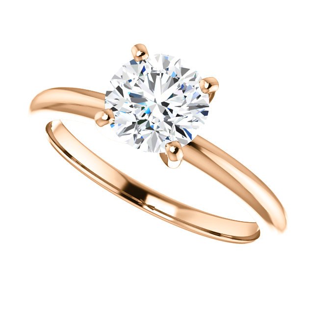 14KT GOLD 1.00 CT ROUND DIAMOND SOLITAIRE RING I2 / 4 / Rose,I2 / 4.5 / Rose,I2 / 5 / Rose,I2 / 5.5 / Rose,I2 / 6 / Rose,I2 / 6.5 / Rose,I2 / 7 / Rose,I2 / 7.5 / Rose,I2 / 8 / Rose,I2 / 8.5 / Rose,I2 / 9 / Rose,I1 / 4 / Rose,I1 / 4.5 / Rose,I1 / 5 / Rose,I1 / 5.5 / Rose,I1 / 6 / Rose,I1 / 6.5 / Rose,I1 / 7 / Rose,I1 / 7.5 / Rose,I1 / 8 / Rose,I1 / 8.5 / Rose,I1 / 9 / Rose,SI / 4 / Rose,VS / 4 / Rose,VS / 4.5 / Rose,VS / 5 / Rose,VS / 5.5 / Rose,VS / 6 / Rose,VS / 6.5 / Rose,VS / 7 / Rose,VS / 7.5 / Rose,VS 