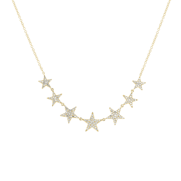 ミュージシャン Star Necklace Gold Shooting Star Necklace (Gold) – Unshinebar