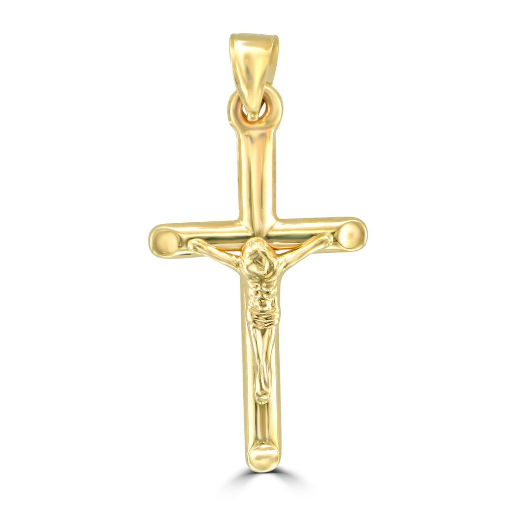 14KT Yellow Gold Crucifix Cross