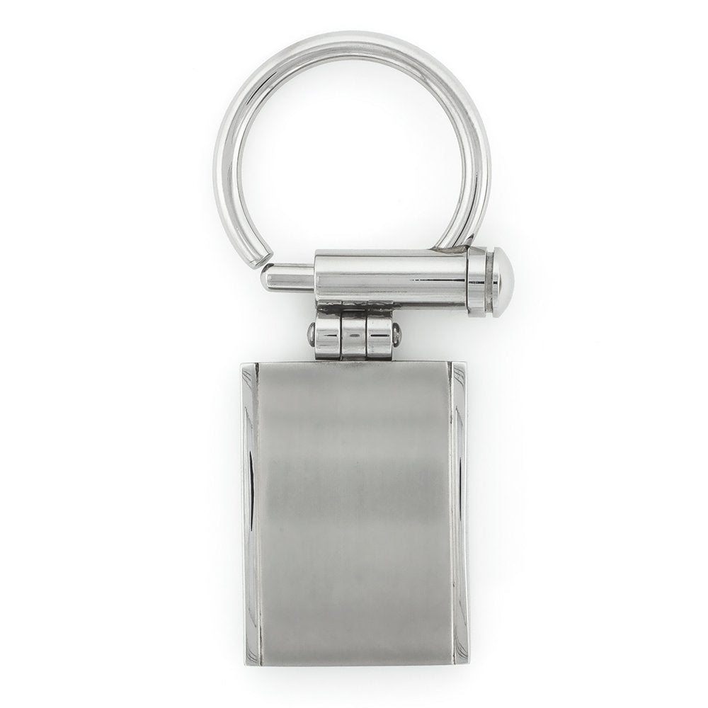Stainless Steel Brushed Polished Key Chain