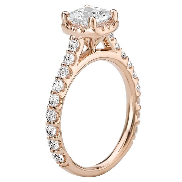 18KT Gold 5/8 CTW Diamond Halo Setting for 1-1.25 CT Cushion 4 / Rose,4 / White,4.5 / Rose,4.5 / White,5 / Rose,5 / White,5.5 / Rose,5.5 / White,6 / Rose,6 / White,6.5 / Rose,6.5 / White,7 / Rose,7 / White,7.5 / Rose,7.5 / White,8 / Rose,8 / White,8.5 / Rose,8.5 / White,9 / Rose,9 / White