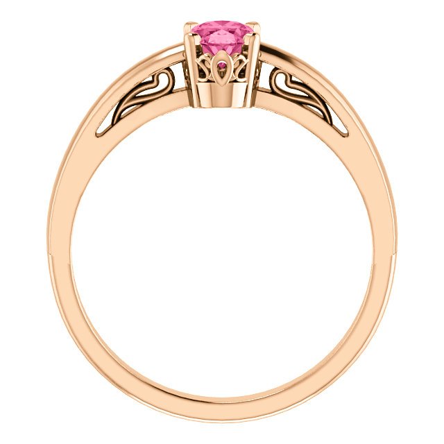 14KT GOLD 1/2 CT OVAL PINK TOURMALINE SCROLL RING 4 / Rose,4 / White,4 / Yellow,4.5 / Rose,4.5 / White,4.5 / Yellow,5 / Rose,5 / White,5 / Yellow,5.5 / Rose,5.5 / White,5.5 / Yellow,6 / Rose,6 / White,6 / Yellow,6.5 / Rose,6.5 / White,6.5 / Yellow,7 / Rose,7 / White,7 / Yellow,7.5 / Rose,7.5 / White,7.5 / Yellow,8 / Rose,8 / White,8 / Yellow,8.5 / Rose,8.5 / White,8.5 / Yellow,9 / Rose,9 / White,9 / Yellow